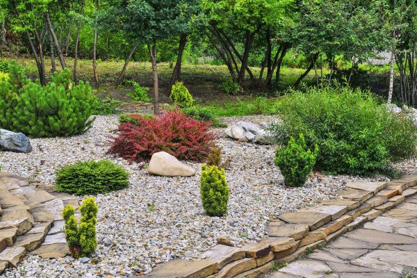 Rock Landscaping in Huntsville