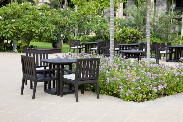 Courtyard Landscaping in Huntsville