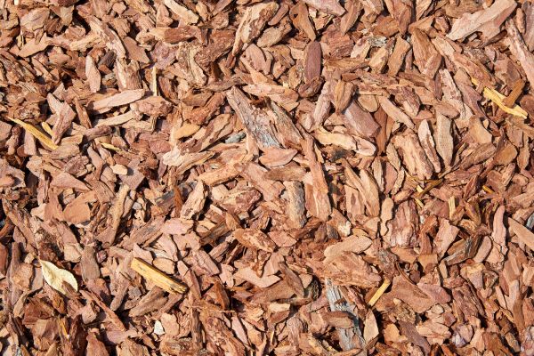 Pine Mulch Spreading in Huntsville