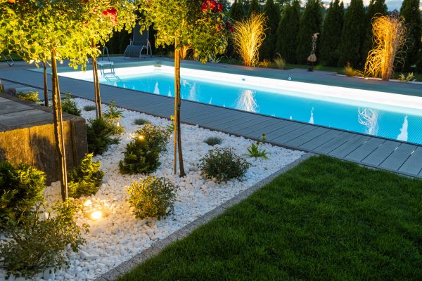 Pool Landscaping Service in Huntsville