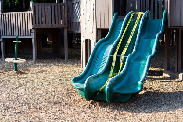 Play Area Mulch Installation in Huntsville