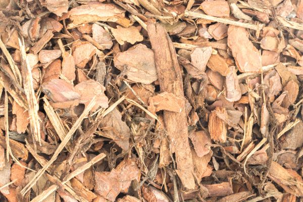 Bark Mulch Installation in Huntsville